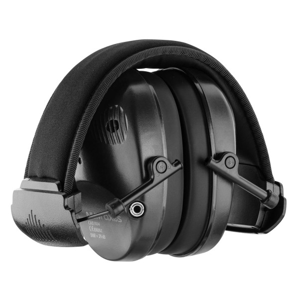 Casque antibruit électronique NUM'AXES CAS1034 Noir  Chez DEVILLE ARMORY. Votre armurerie en ligne.
