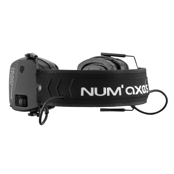 Casque antibruit Bluetooth NUM'AXES CAS1036 Noir  Chez DEVILLE ARMORY. Votre armurerie en ligne.