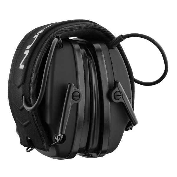Casque antibruit Bluetooth NUM'AXES CAS1036 Noir  Chez DEVILLE ARMORY. Votre armurerie en ligne.