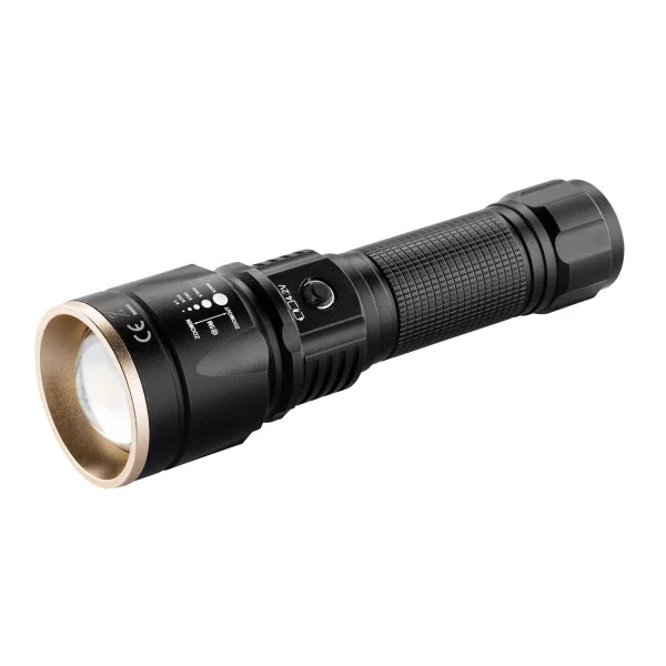 Lampe Tactique rechargeable NUM'AXES Led 1000 lumens