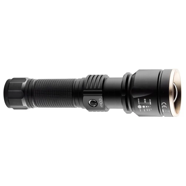Lampe Tactique rechargeable NUM'AXES Led 1000 lumens