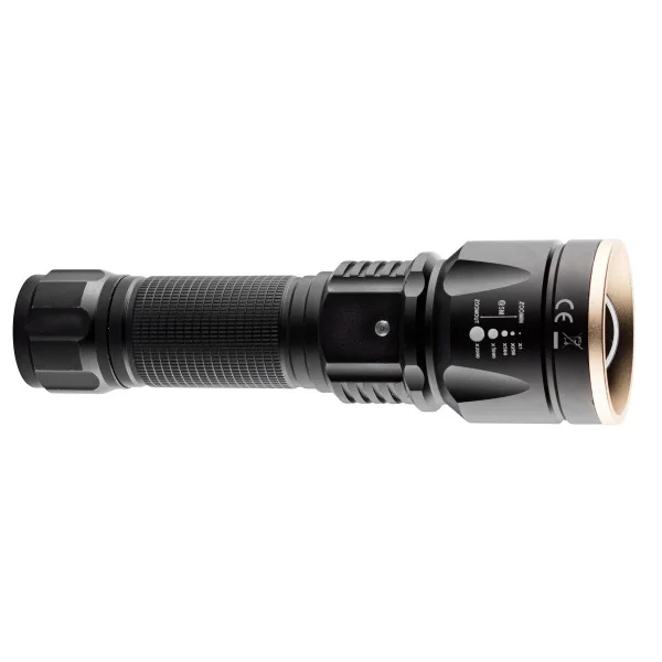 Lampe Tactique rechargeable NUM'AXES 3 Led Blanche-Rouge-Verte