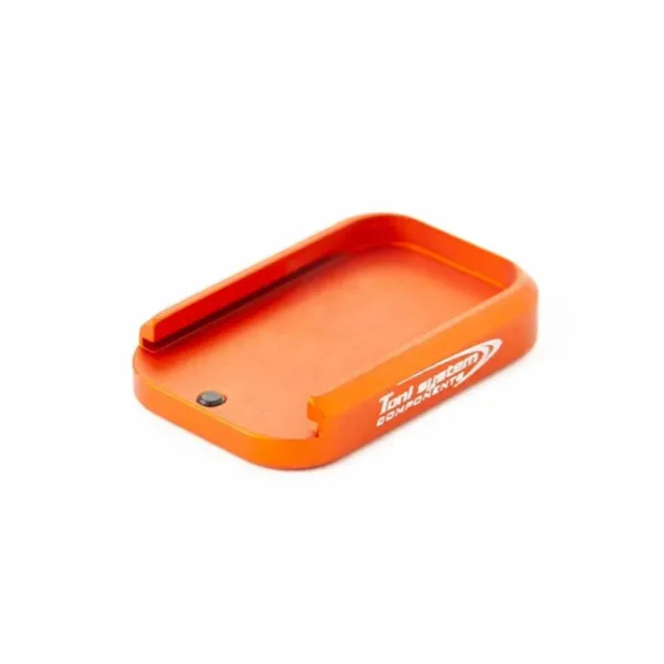 Toni System Talon de chargeur +0,5 pour CZ 75 P-01 Rouge