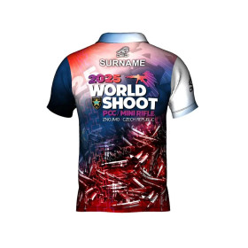 T-shirt décontracté officiel DED PCCMR 2025, taille : XXL, nom personnalisé : avec nom personnalisé, type de vêtements : régulie