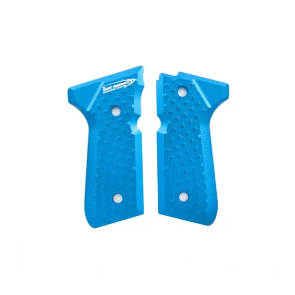 Toni System GB98V Grips Vibram Bleu pour Beretta 92-96-98