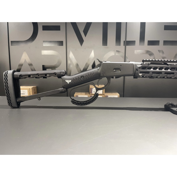 Carabine ROSSI Custom 2 Ranger Point TRIPLE BLACK 44MAG  Chez DEVILLE ARMORY. Votre armurerie en ligne.