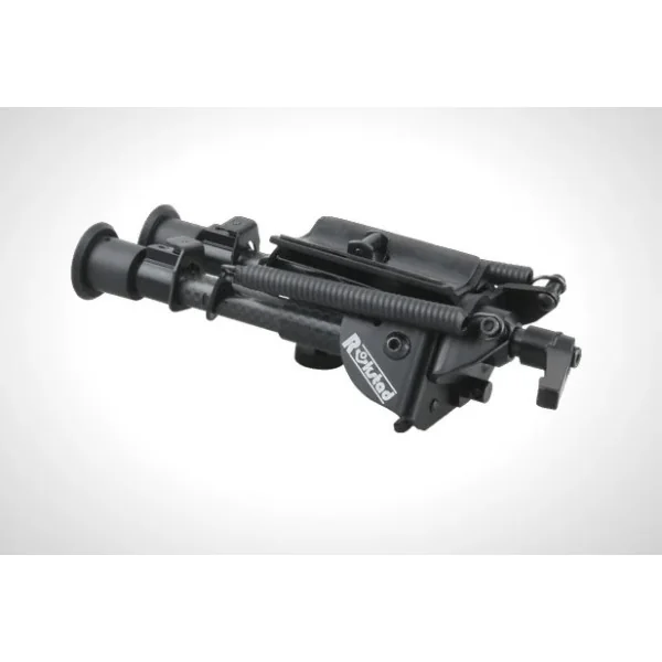 BIPIED 6-9 CARBON GRENADIERE RAIL PICATINNY PIEDS RETRACTABLES
