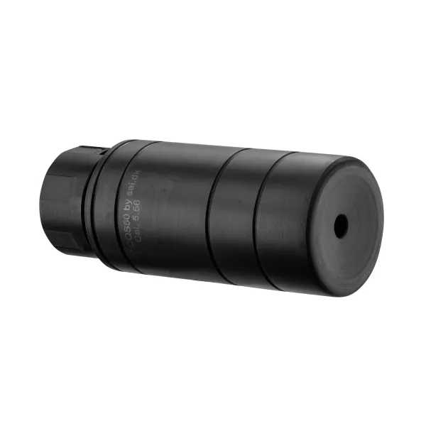 Silencieux SAI M80CQS50 cal 5.56 avec fixation QD pour cache flamme A2