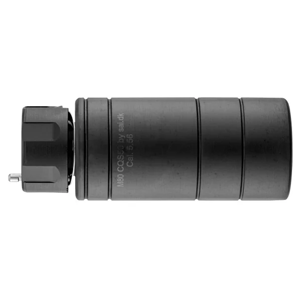 Silencieux SAI M80CQS50 cal 5.56 avec fixation QD pour cache flamme A2