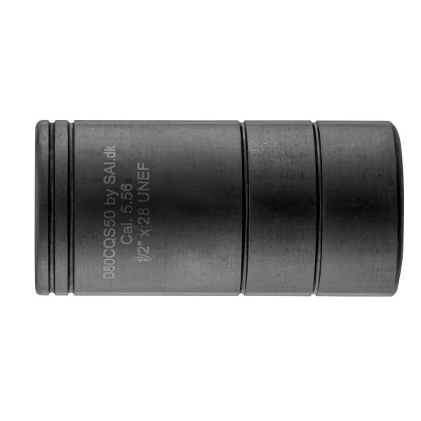 Silencieux SAI D80CQS50 cal 5.56 filetage 1/2x28