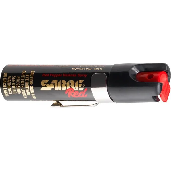 Sabre Red 3en1 Pepper Spray + Clip