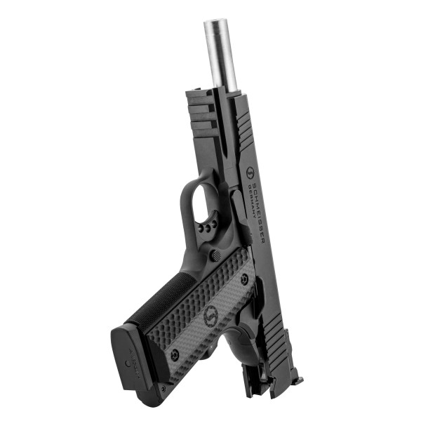 Pistolet Schmeisser HUGO 1911 avec hausse LPA  Chez DEVILLE ARMORY. Votre armurerie en ligne.