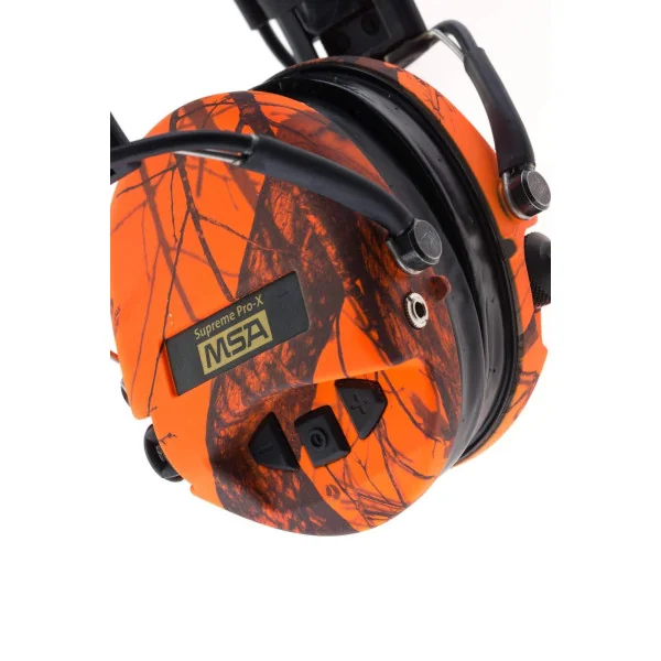 Sordin Casque MSA SUPREME PRO X Camo Orange