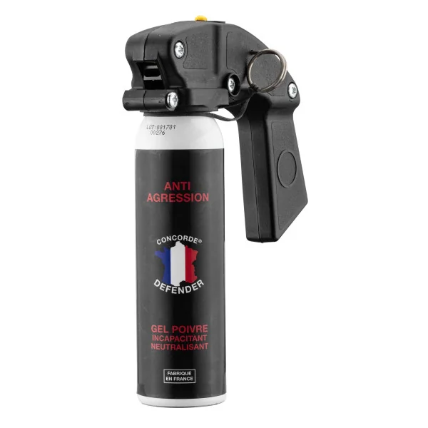 Concorde Defender Aérosol GEL POIVRE ANTI-AGRESSION - 75 ml