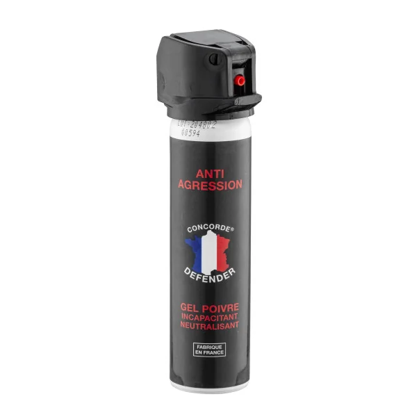 Concorde Defender Aérosol GEL POIVRE ANTI-AGRESSION - 75 ml