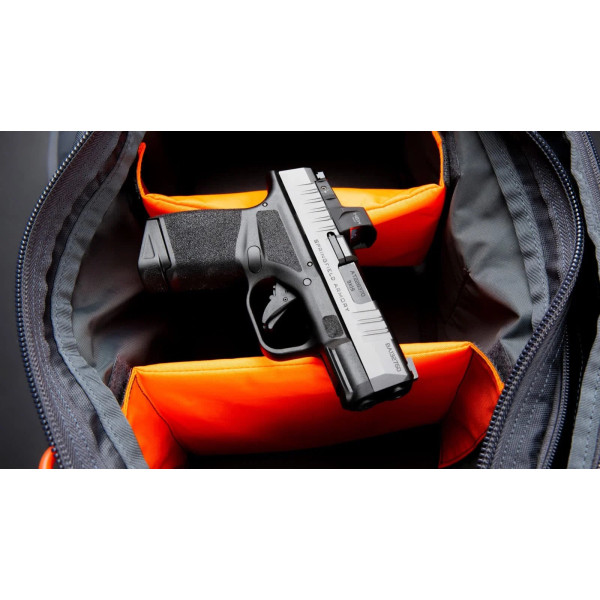 Pistolet SpringField Armory HELLCAT OSP STAINLESS 9x19  Chez DEVILLE ARMORY. Votre armurerie en ligne.