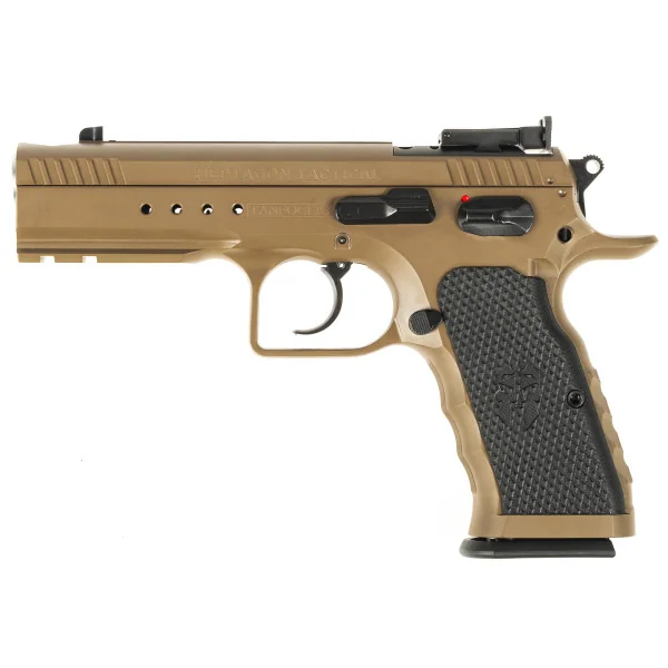 Pistolet Tanfoglio Heptagon FDE 9x19