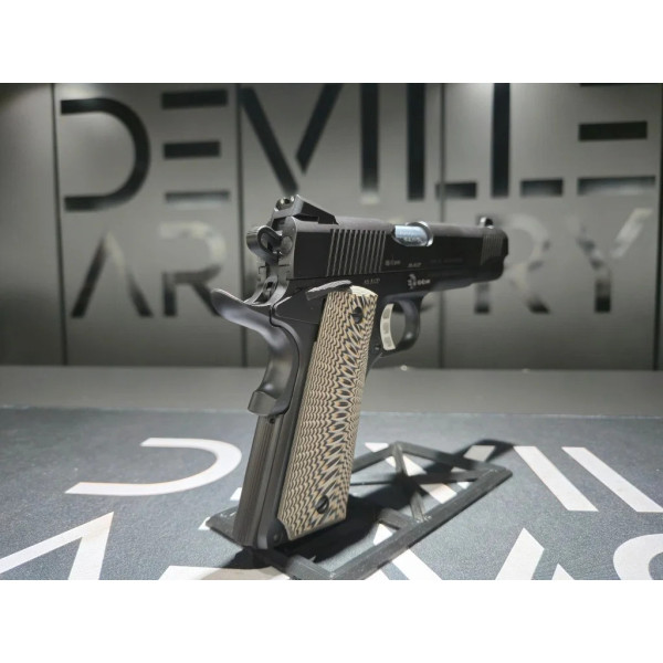 Pistolet TISAS ZIG M 1911 Noir CAL 45 ACP  Chez DEVILLE ARMORY. Votre armurerie en ligne.