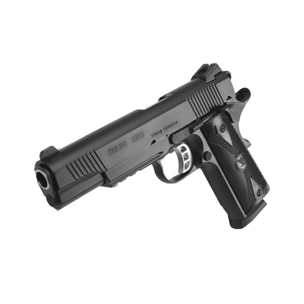 Pistolet TISAS ZIG PC 1911 Noir PC 1911 CAL 45 ACP  Chez DEVILLE ARMORY. Votre armurerie en ligne.