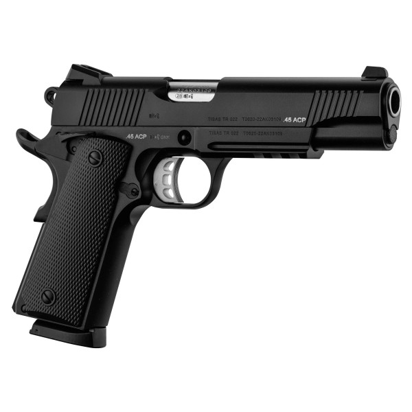 Pistolet TISAS ZIG PC 1911 Noir PC 1911 CAL 45 ACP  Chez DEVILLE ARMORY. Votre armurerie en ligne.