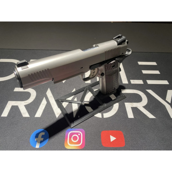 Pistolet TISAS ZIG PC 1911 Inox CAL 45 ACP  Chez DEVILLE ARMORY. Votre armurerie en ligne.