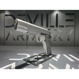 Pistolet TISAS ZIG PC 1911 Inox CAL 9X19 mm  Chez DEVILLE ARMORY. Votre armurerie en ligne.