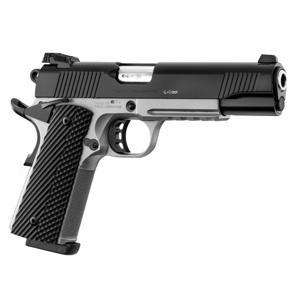Pistolet TISAS ZIG PC 1911 Bicolore 5'' HAUSSE FIXE  Chez DEVILLE ARMORY. Votre armurerie en ligne.
