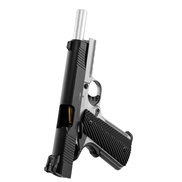 Pistolet TISAS ZIG PC 1911 Bicolore 5'' HAUSSE FIXE  Chez DEVILLE ARMORY. Votre armurerie en ligne.