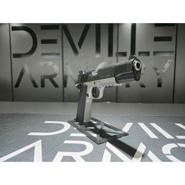 Pistolet TISAS ZIG PC 1911 Bicolore 5'' 9x19  Chez DEVILLE ARMORY. Votre armurerie en ligne.