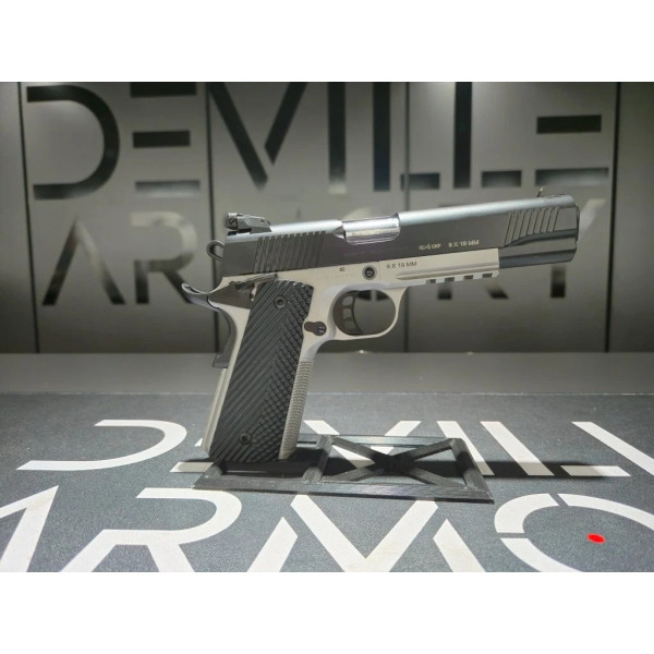Pistolet TISAS ZIG PC 1911 Bicolore 5'' 9x19  Chez DEVILLE ARMORY. Votre armurerie en ligne.