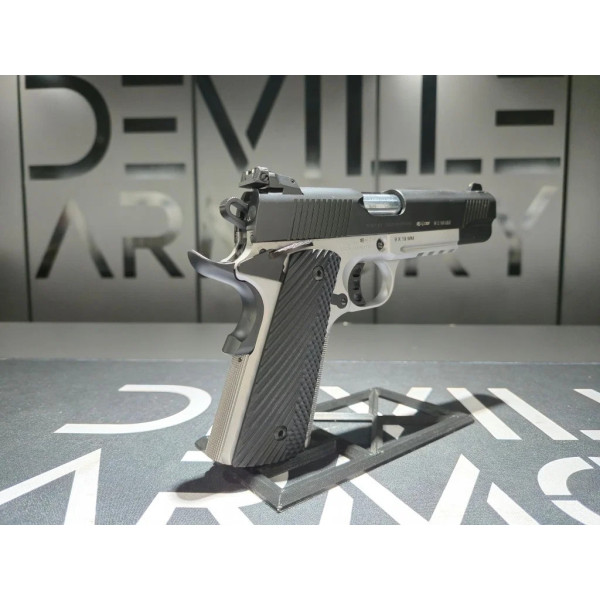 Pistolet TISAS ZIG PC 1911 Bicolore 5'' 9x19  Chez DEVILLE ARMORY. Votre armurerie en ligne.