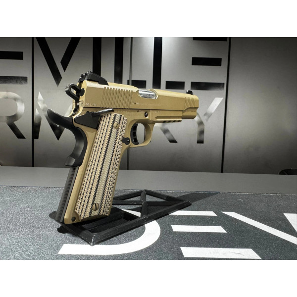 Pistolet TISAS ZIG PC 1911 FDE CAL 45 ACP 8+1CPS  Chez DEVILLE ARMORY. Votre armurerie en ligne.