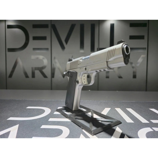 Pistolet TISAS ZIG PCS 1911 Inox CAL 45 ACP  Chez DEVILLE ARMORY. Votre armurerie en ligne.