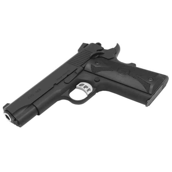PISTOLET TISAS ZIG M9 Noir cal 9x19 mm  Chez DEVILLE ARMORY. Votre armurerie en ligne.