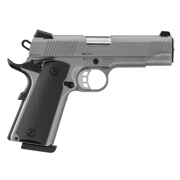 Pistolet TISAS ZIG M9 STAINLESS CAL 9X19MM 9+1CPS  Chez DEVILLE ARMORY. Votre armurerie en ligne.