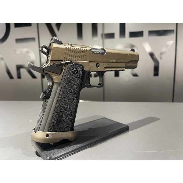 Pistolet Tisas 2011 DS Duty Bronze 9x19  Chez DEVILLE ARMORY. Votre armurerie en ligne.