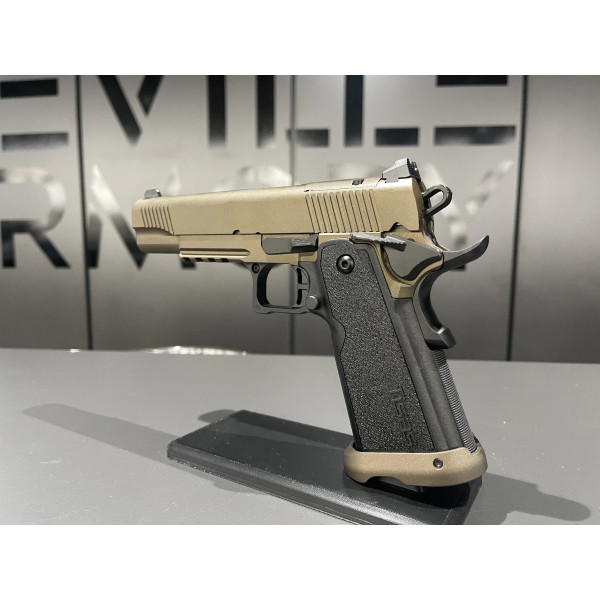 Pistolet Tisas 2011 DS Duty Bronze 9x19  Chez DEVILLE ARMORY. Votre armurerie en ligne.