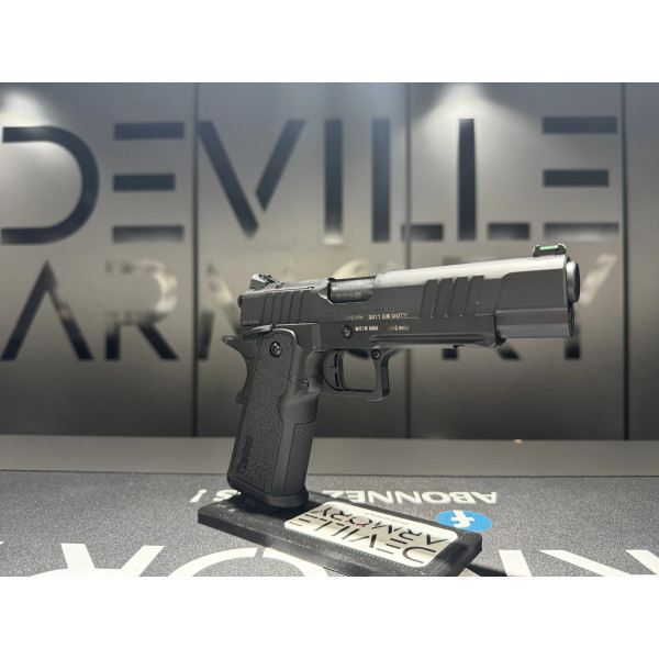Pistolet Tisas 2011 DS Duty 9x19  Chez DEVILLE ARMORY. Votre armurerie en ligne.