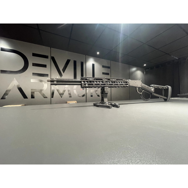 Carabine ROSSI Custom 2 Ranger Point TRIPLE BLACK 44MAG  Chez DEVILLE ARMORY. Votre armurerie en ligne.