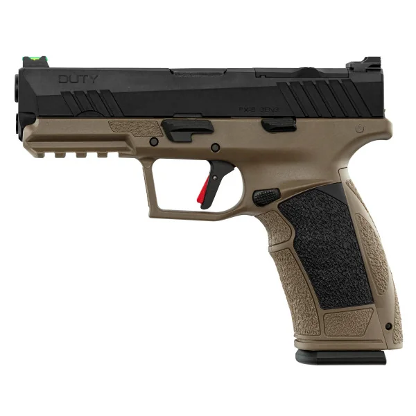 Pistolet TISAS PX-9 DUTY GEN 3 calibre 9x19 mm bicolore