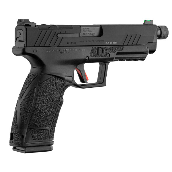 Pistolet TISAS PX-9 TACTICAL calibre 9x19 mm Noir Fileté  Chez DEVILLE ARMORY. Votre armurerie en ligne.