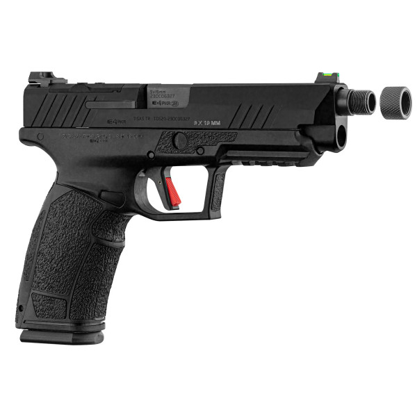 Pistolet TISAS PX-9 TACTICAL calibre 9x19 mm Noir Fileté  Chez DEVILLE ARMORY. Votre armurerie en ligne.