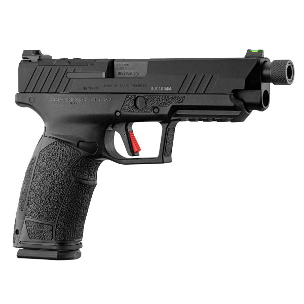 Pistolet TISAS PX-9 TACTICAL calibre 9x19 mm Noir Fileté  Chez DEVILLE ARMORY. Votre armurerie en ligne.