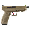 Pistolet TISAS PX-9 TACTICAL calibre 9x19 mm FDE Fileté  Chez DEVILLE ARMORY. Votre armurerie en ligne.