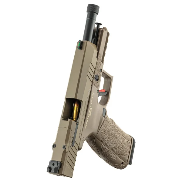 Pistolet TISAS PX-9 TACTICAL calibre 9x19 mm FDE Fileté