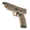 Pistolet TISAS PX-9 TACTICAL calibre 9x19 mm FDE Fileté  Chez DEVILLE ARMORY. Votre armurerie en ligne.
