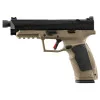 Pistolet TISAS PX-9 TACTICAL calibre 9x19 mm bicolore Fileté