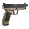 Pistolet TISAS PX-9 TACTICAL calibre 9x19 mm bicolore Fileté