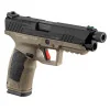Pistolet TISAS PX-9 TACTICAL calibre 9x19 mm bicolore Fileté