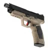 Pistolet TISAS PX-9 TACTICAL calibre 9x19 mm bicolore Fileté